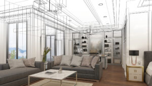 Sala em estilo moderno sobre aplicação de metodologia BIM